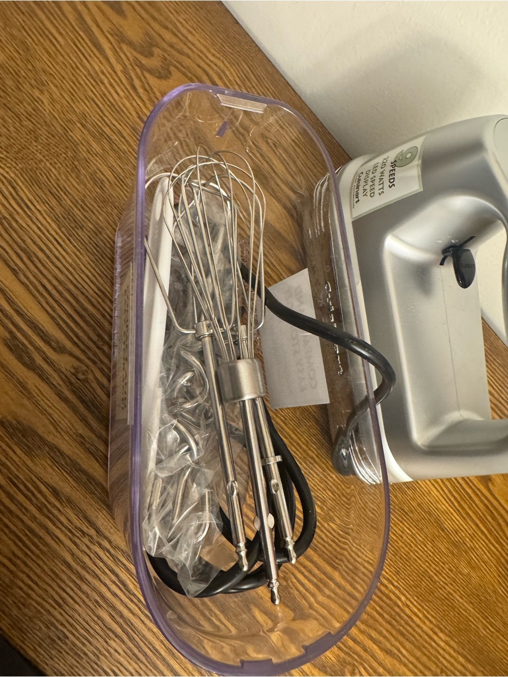 Cuisinart Power Advantage PLUS 9-Speed Hand Mixer Storage Case HM-90S NWOT - Picture 9 of 12